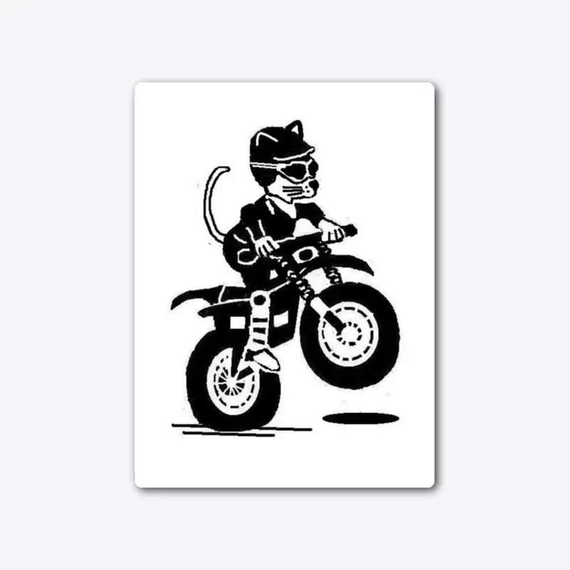 Motorcycle Cat